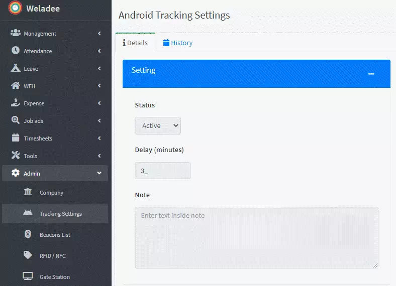 Continuous geo tracking