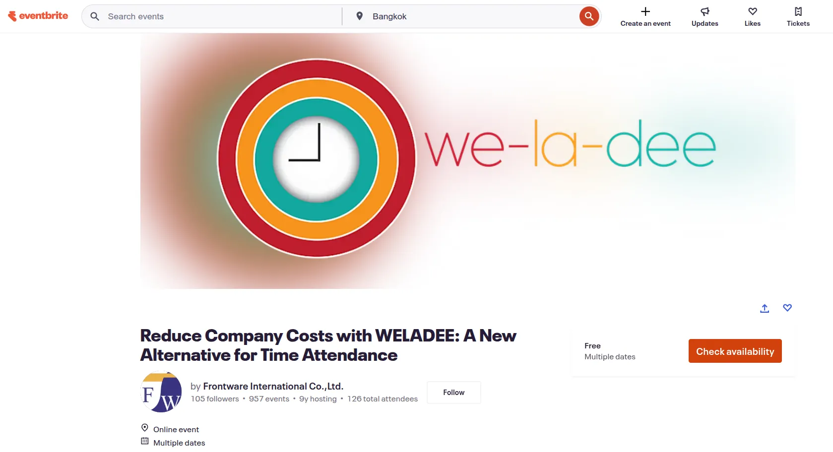 Weladee Event